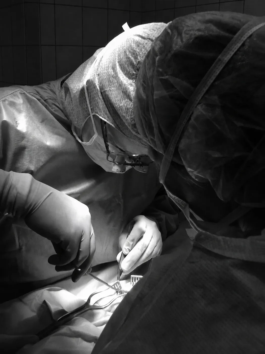 Dr. med. Christian Möcklinghoff bei einer Operation